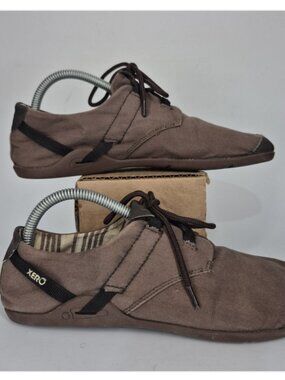 Xero Lena Barefoot Minimalist Canvas Brown Shoes Women’s Size 9